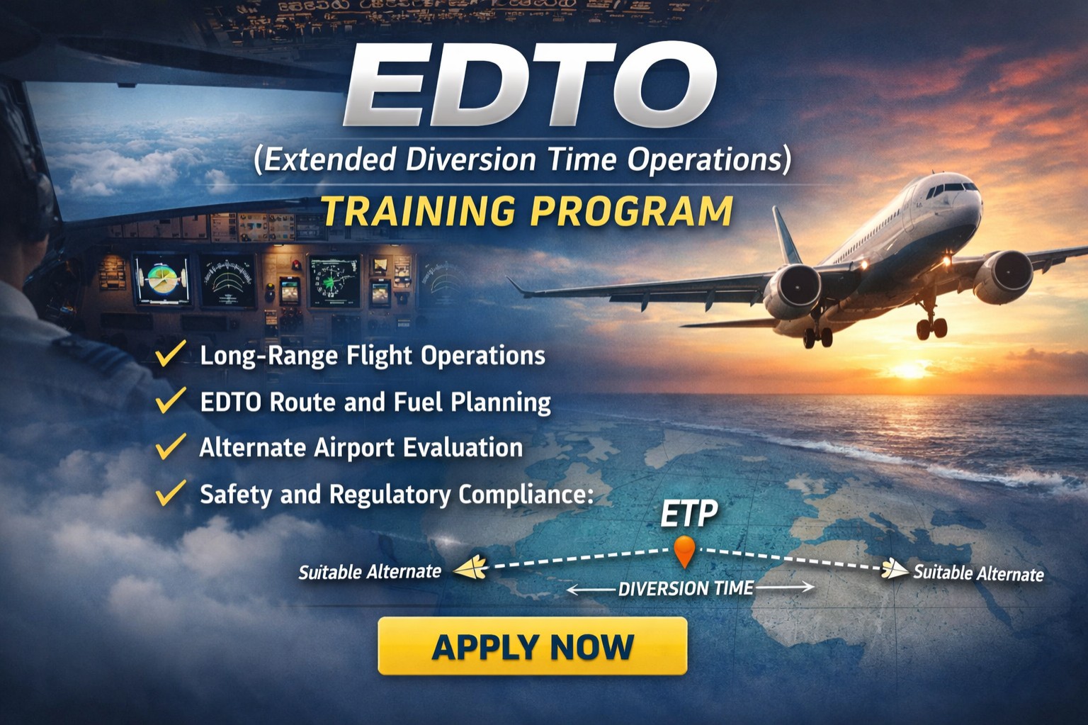 Extended Diversion Time Operations (EDTO)