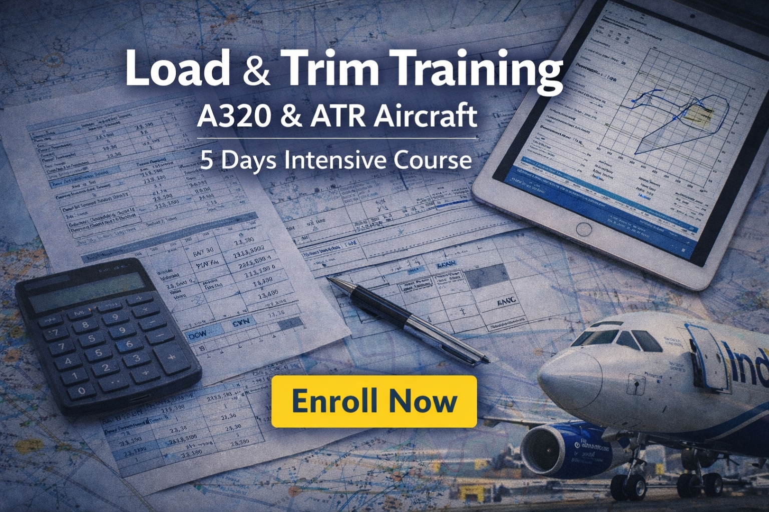 Load and Trim Training A320 and ATR