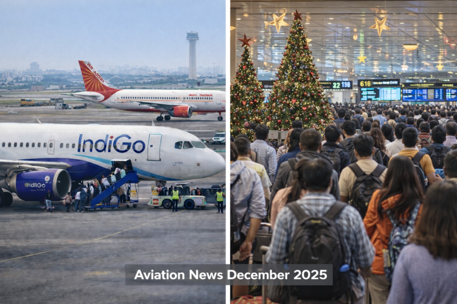 Year-End Travel Rush Drives Record Traffic Across Indian Airports