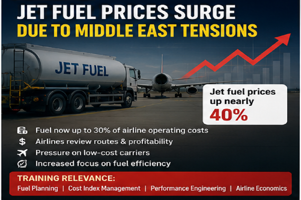 Jet Fuel Prices Surge Due to Middle East Tensions